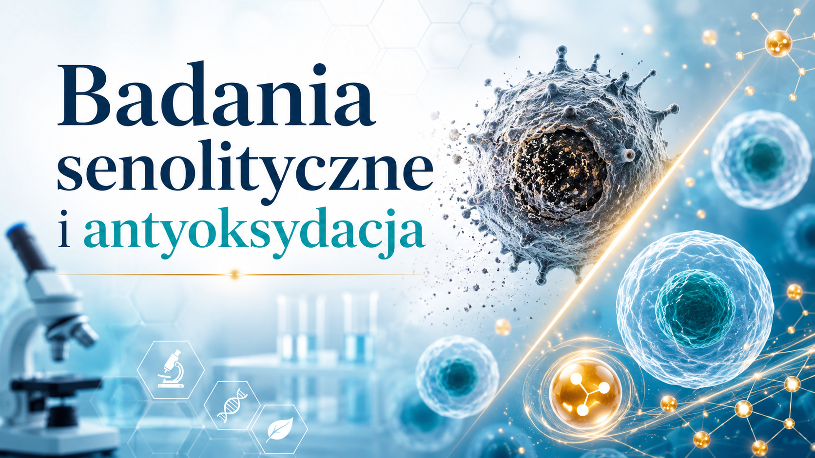 Badania senolityczne i antyoksydacja